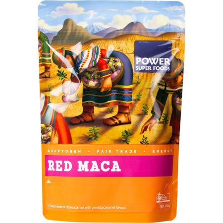 POWER SUPER FOODS Red Maca Powder The Origin Series 250g