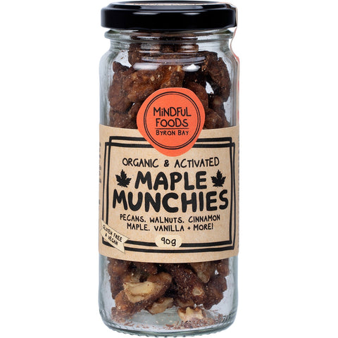 MINDFUL FOODS Maple Munchies Organic & Activated 90g
