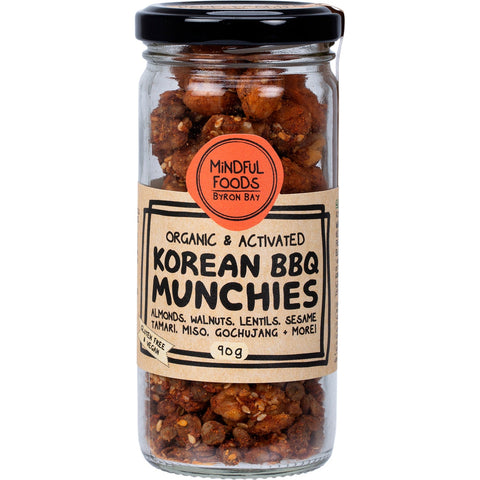 MINDFUL FOODS Korean BBQ Munchies Organic & Activated 90g