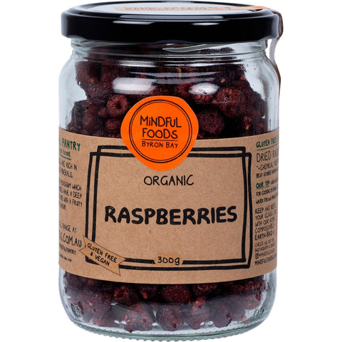 MINDFUL FOODS Raspberries Organic 300g