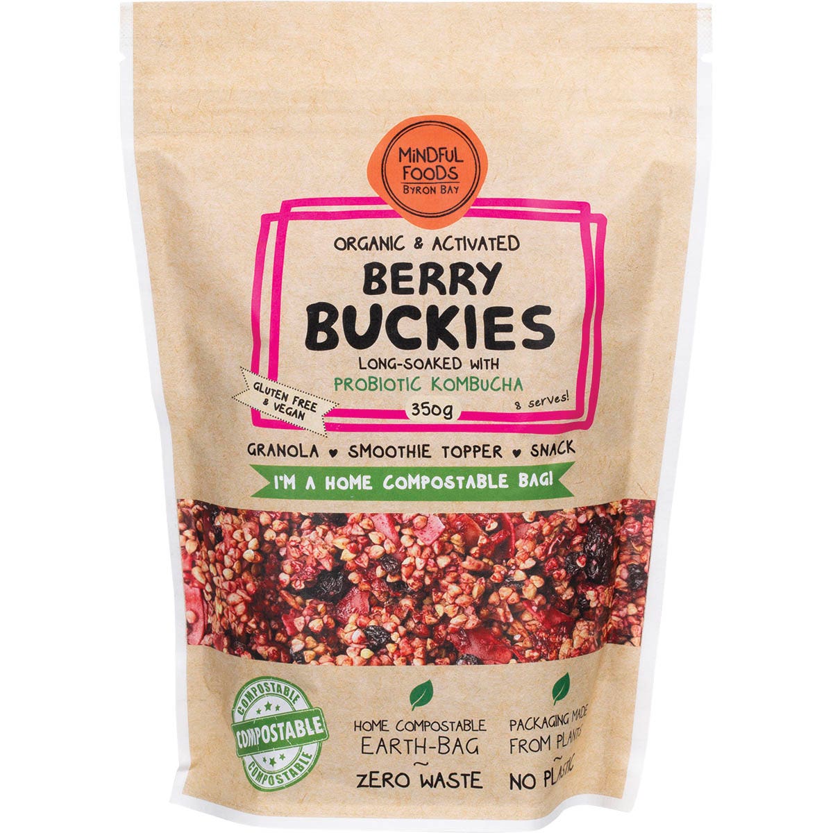 Mindful Foods Buckies Berry 350g