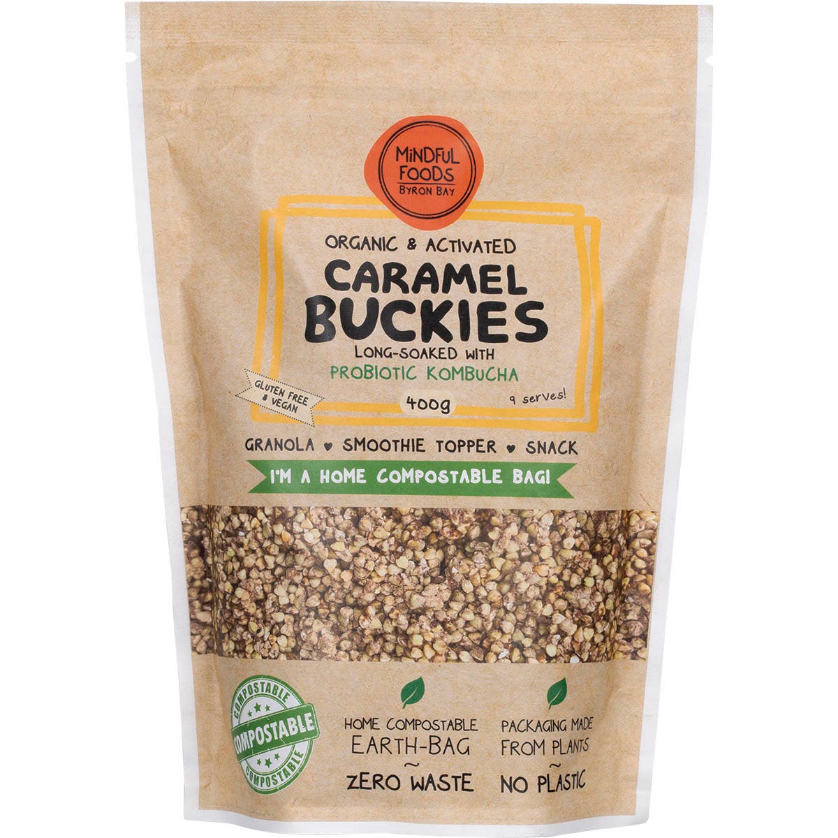 Mindful Foods Buckies Caramel 400g