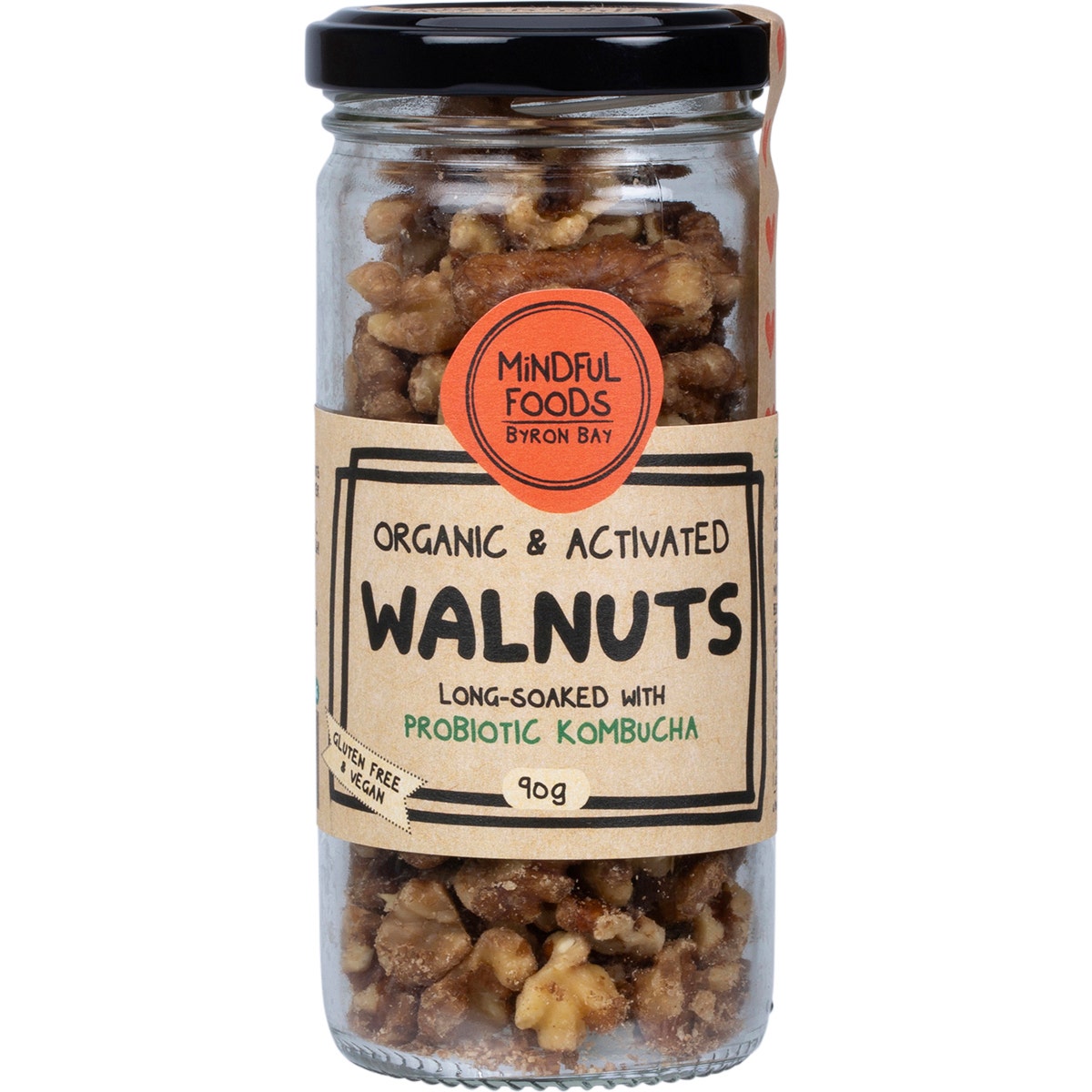 MINDFUL FOODS Walnuts Organic & Activated 90g