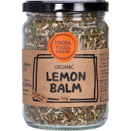 Mindful Foods Lemon Balm Organic 40g