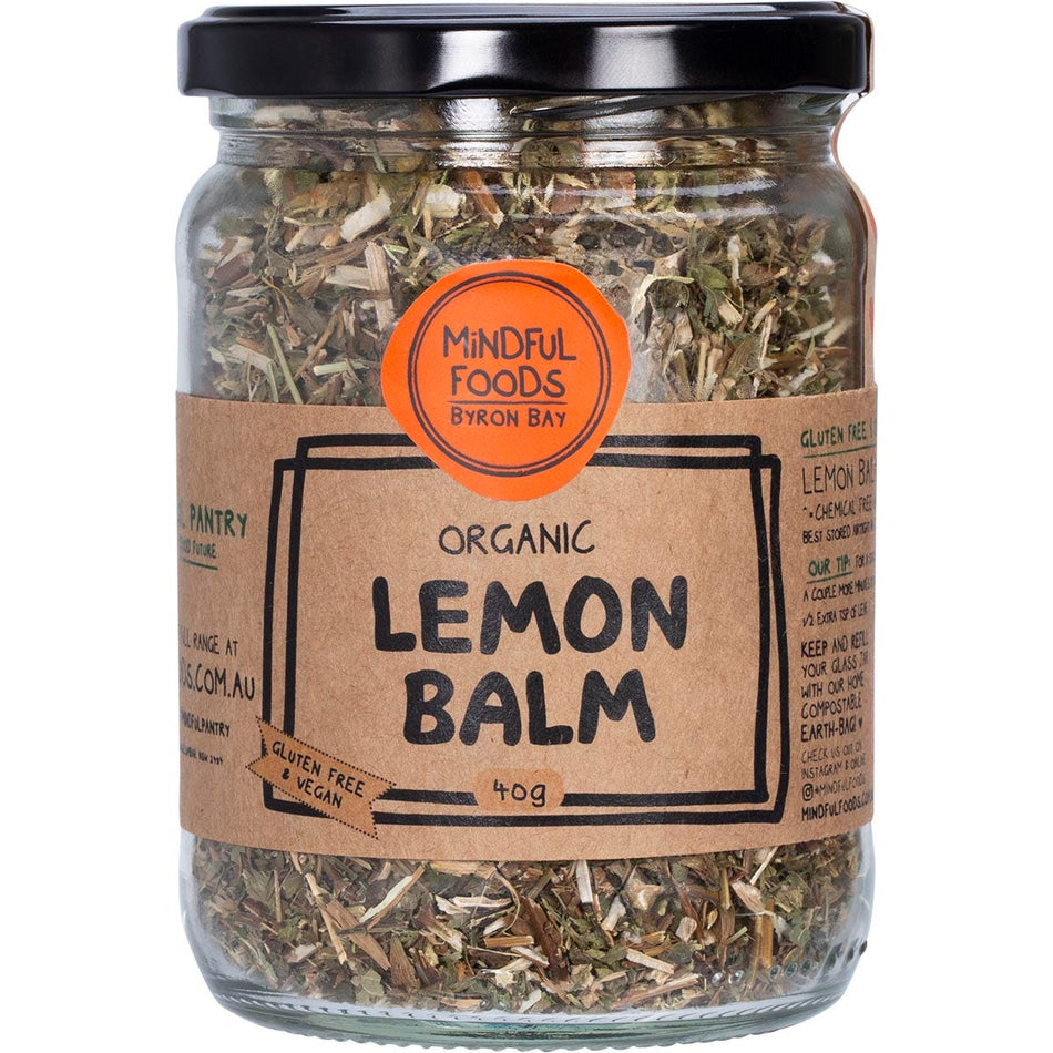Mindful Foods Lemon Balm Organic 40g