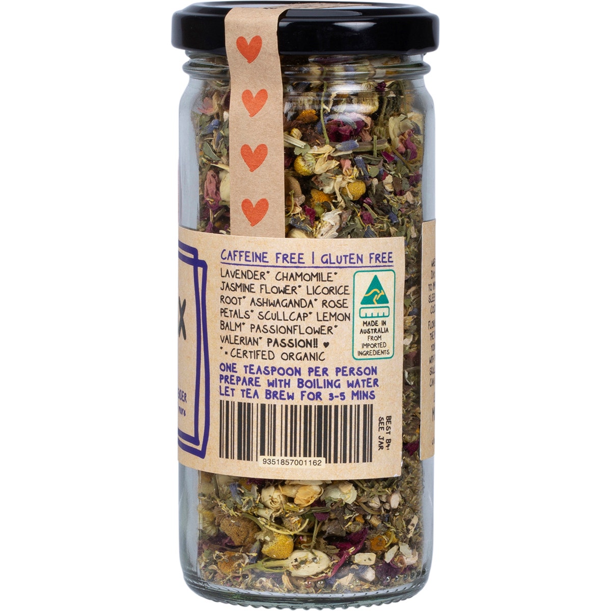MINDFUL FOODS Chillax Brew Organic Herbal Tea 30g