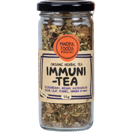 MINDFUL FOODS Immuni-Tea Organic Herbal Tea 55g