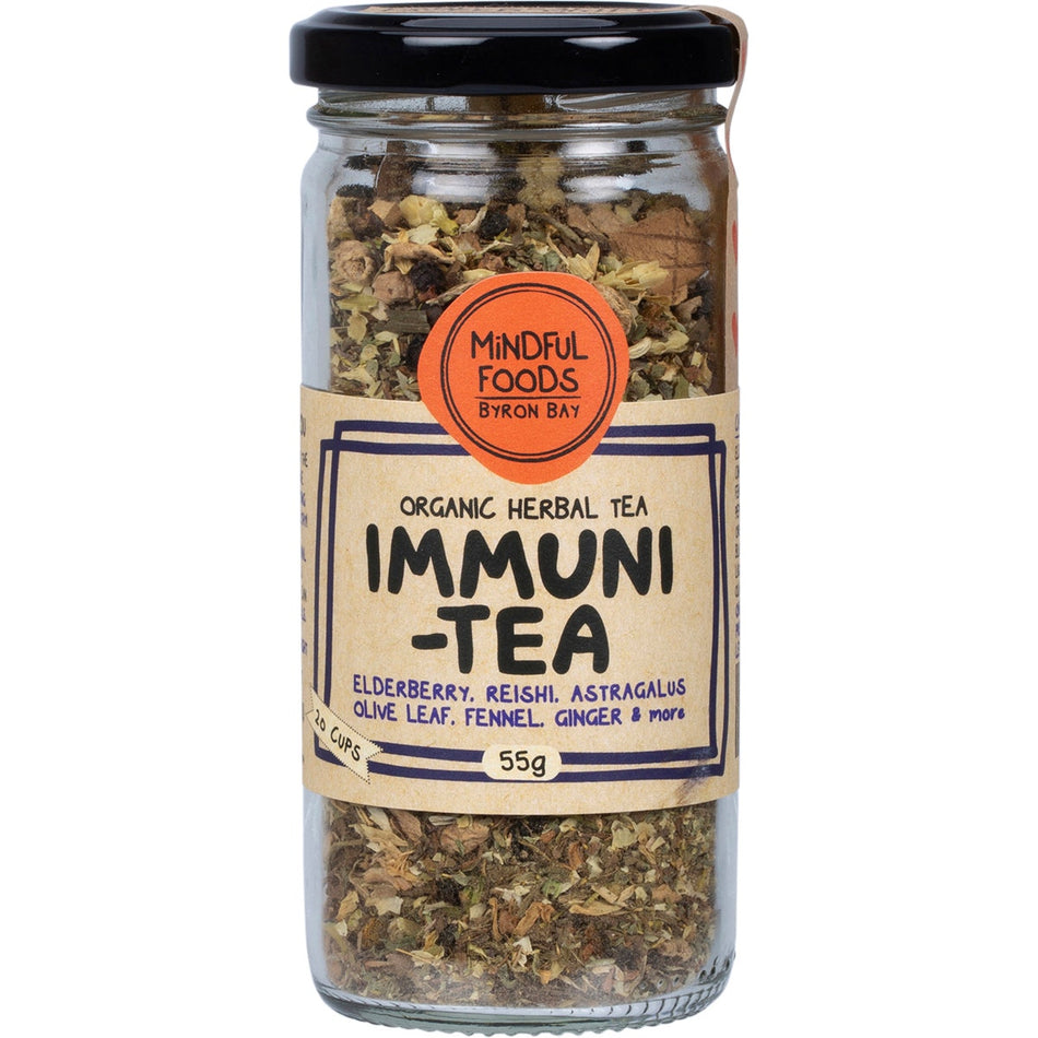 MINDFUL FOODS Immuni-Tea Organic Herbal Tea 55g