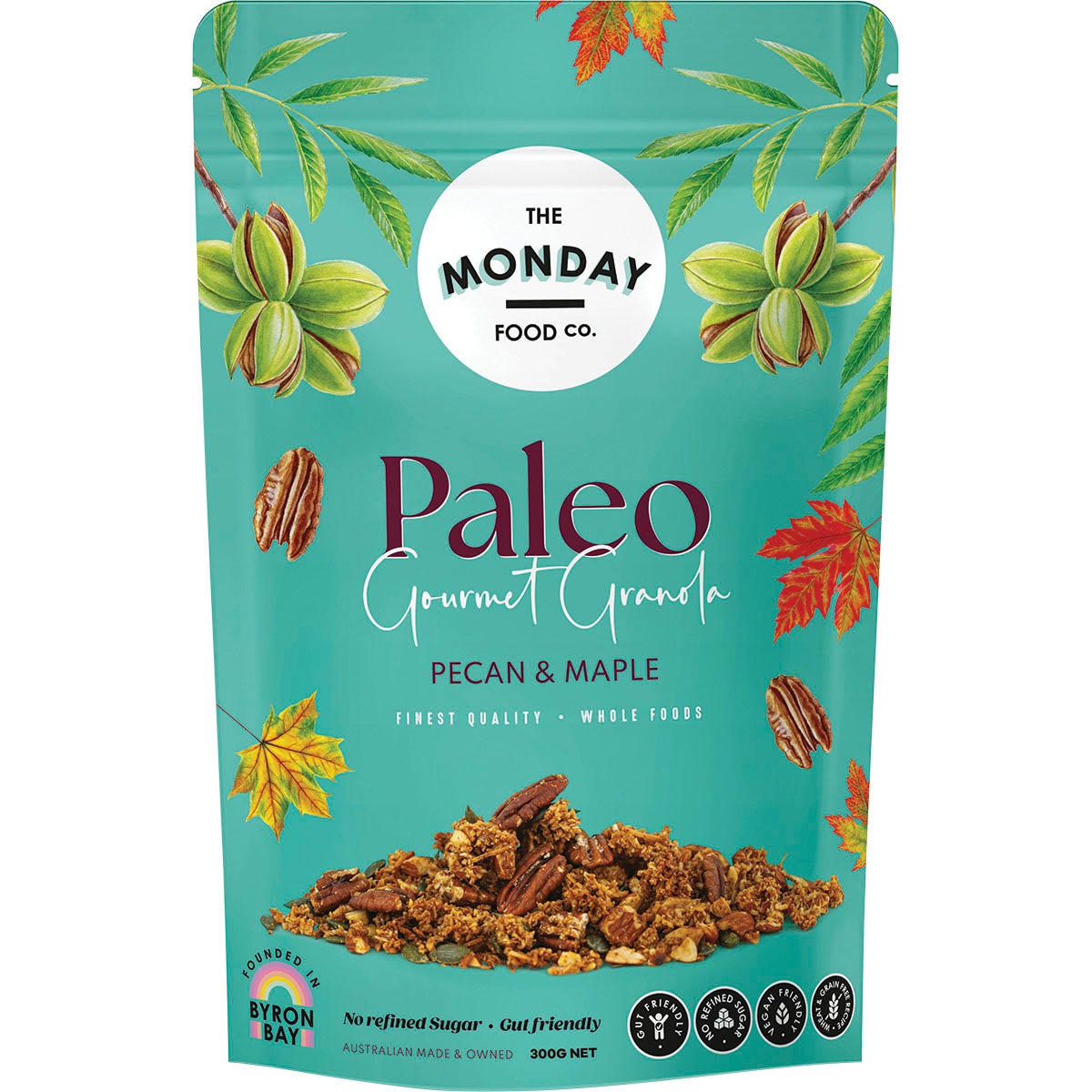 THE MONDAY FOOD CO. Paleo Granola Pecan & Maple 300g