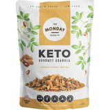 THE MONDAY FOOD CO Keto Gourmet Granola Crunchy Peanut Butter 800g