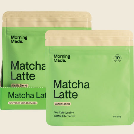 Morning Made Vanilla Matcha Latte 12x50g