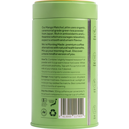 Morning Made Mango Matcha Latte Powder 300g
