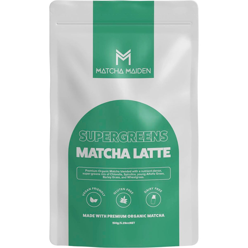Matcha Maiden Supergreens Matcha Latte 150g