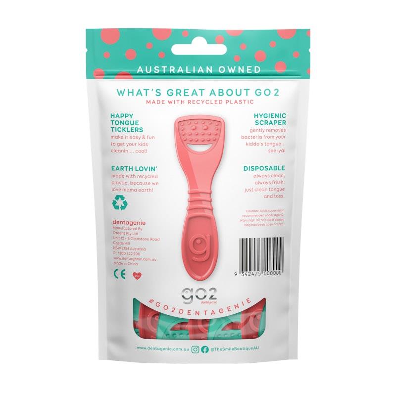 GO2 Dentagenie Kiddo Tongue Cleaners 20pk