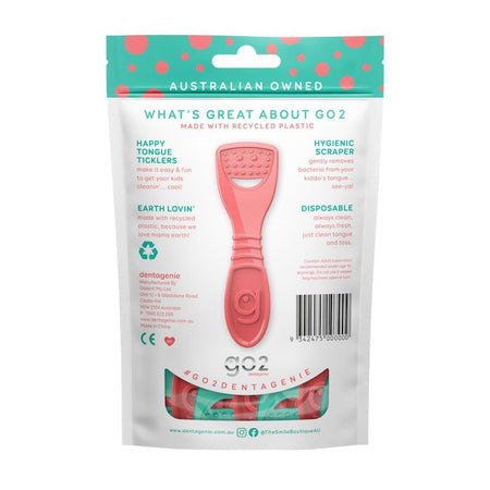 GO2 Dentagenie Kiddo Tongue Cleaners 20pk