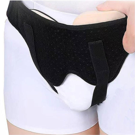 Bodyassist Inguinal Double Sided Hernia Belt Black Large/X-large