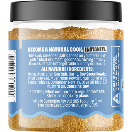 Mingle Umami Everything Seasoned Salts 110g