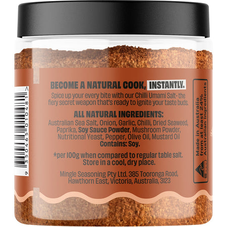 Mingle Chilli Umami Seasoned Salts 110g