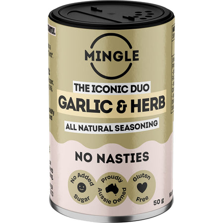 Mingle Garlic & Herb All Natural Seasoning 5x50g