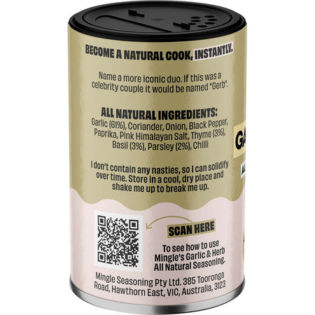 Mingle Garlic & Herb All Natural Seasoning 5x50g
