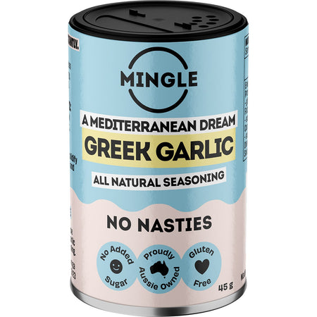 Mingle Greek Garlic All Natural Seasoning 5x45g