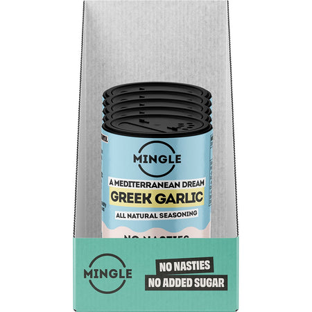 Mingle Greek Garlic All Natural Seasoning 5x45g