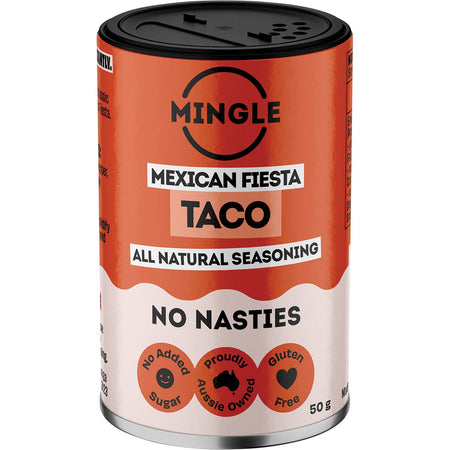Mingle Mexican Fiesta Taco All Natural Seasoning 5x50g
