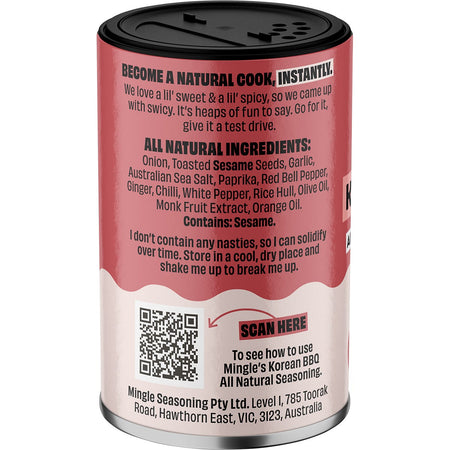 Mingle Korean BBQ All Natural Seasoning 5x40g