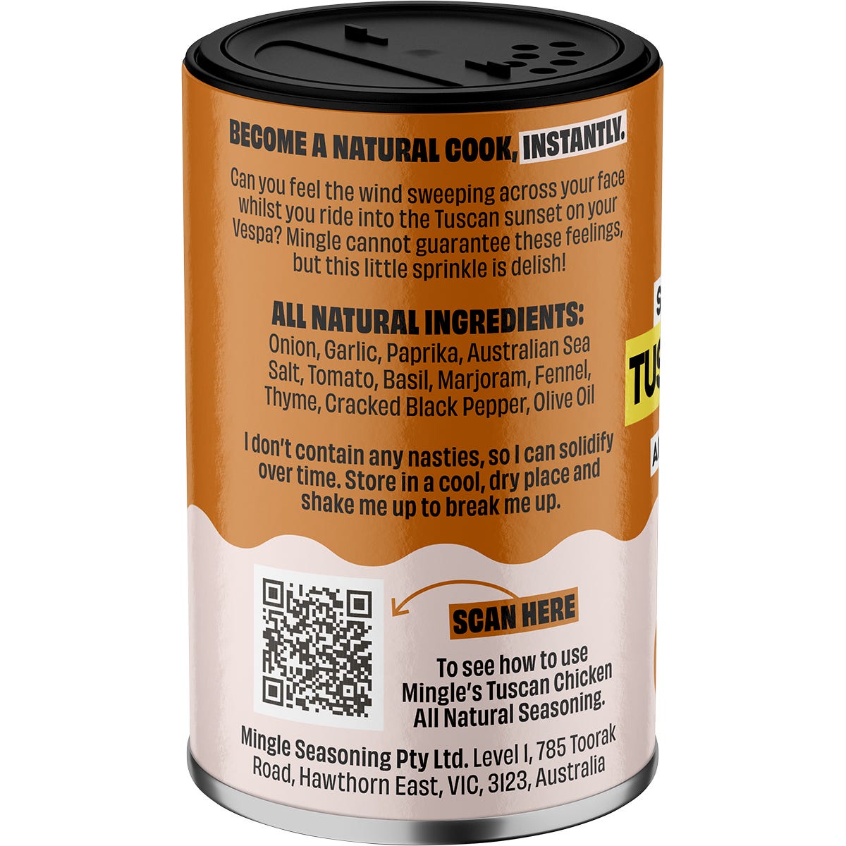 Mingle Tuscan Chicken All Natural Seasoning 5x35g