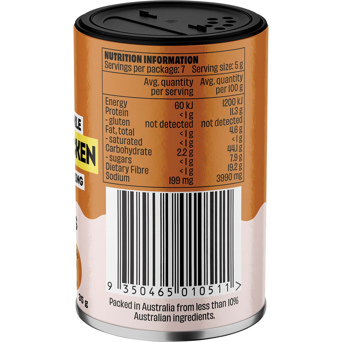 Mingle Tuscan Chicken All Natural Seasoning 5x35g