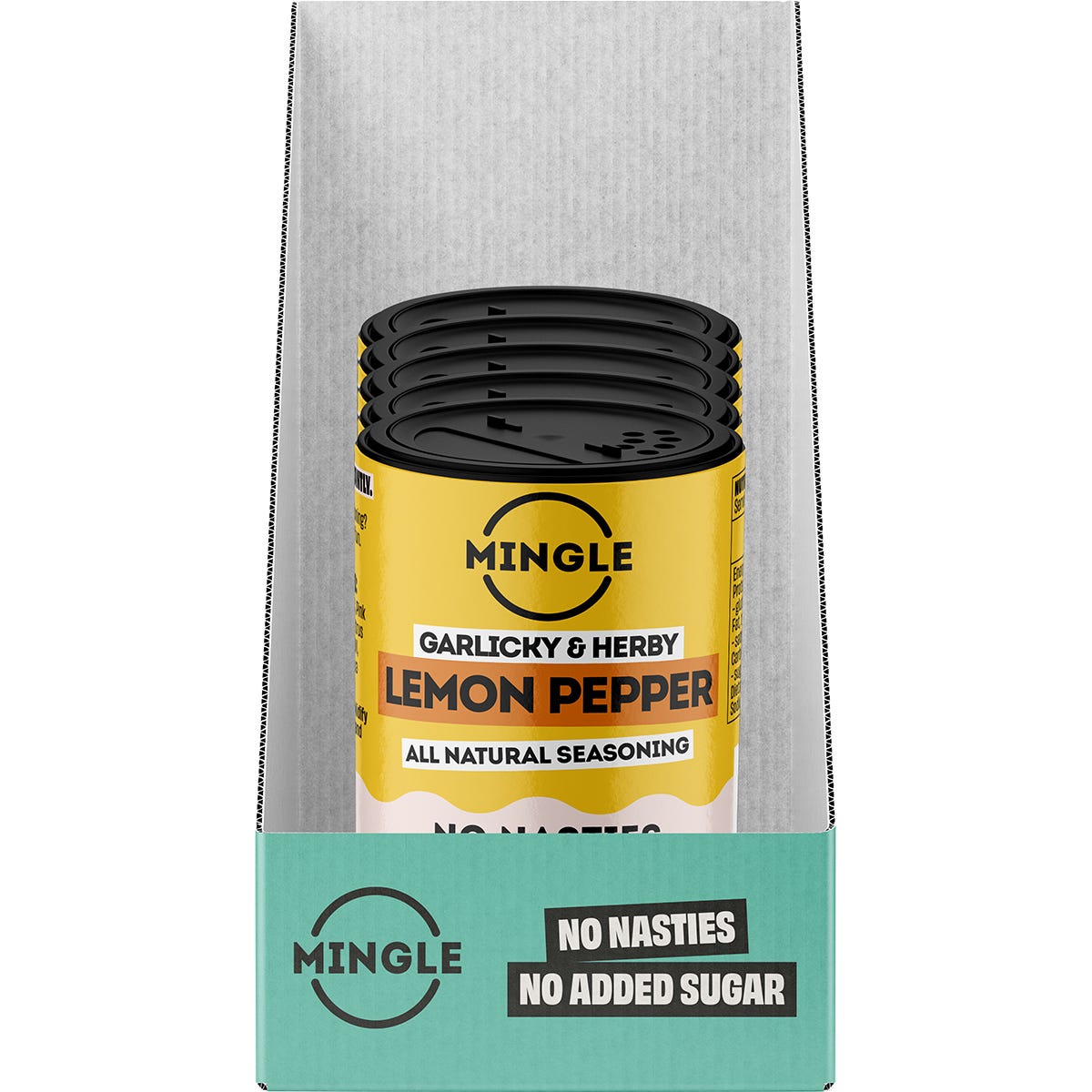 Mingle Lemon Pepper All Natural Seasoning 5x35g