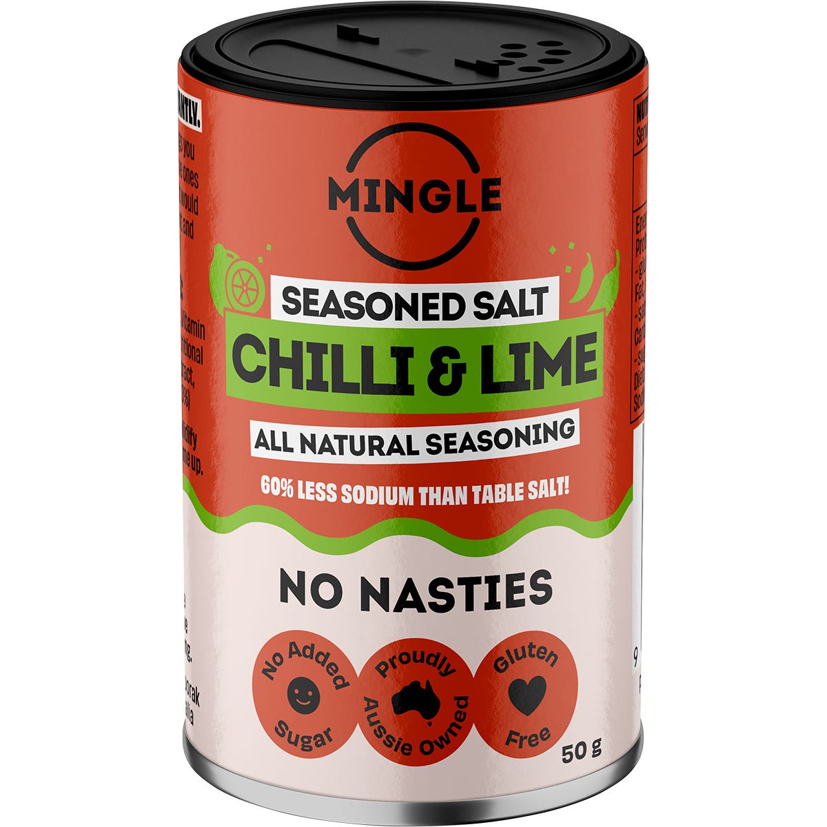 Mingle Chilli & Lime All Natural Seasoning 5x50g
