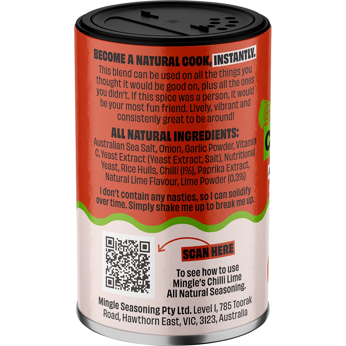 Mingle Chilli & Lime All Natural Seasoning 5x50g