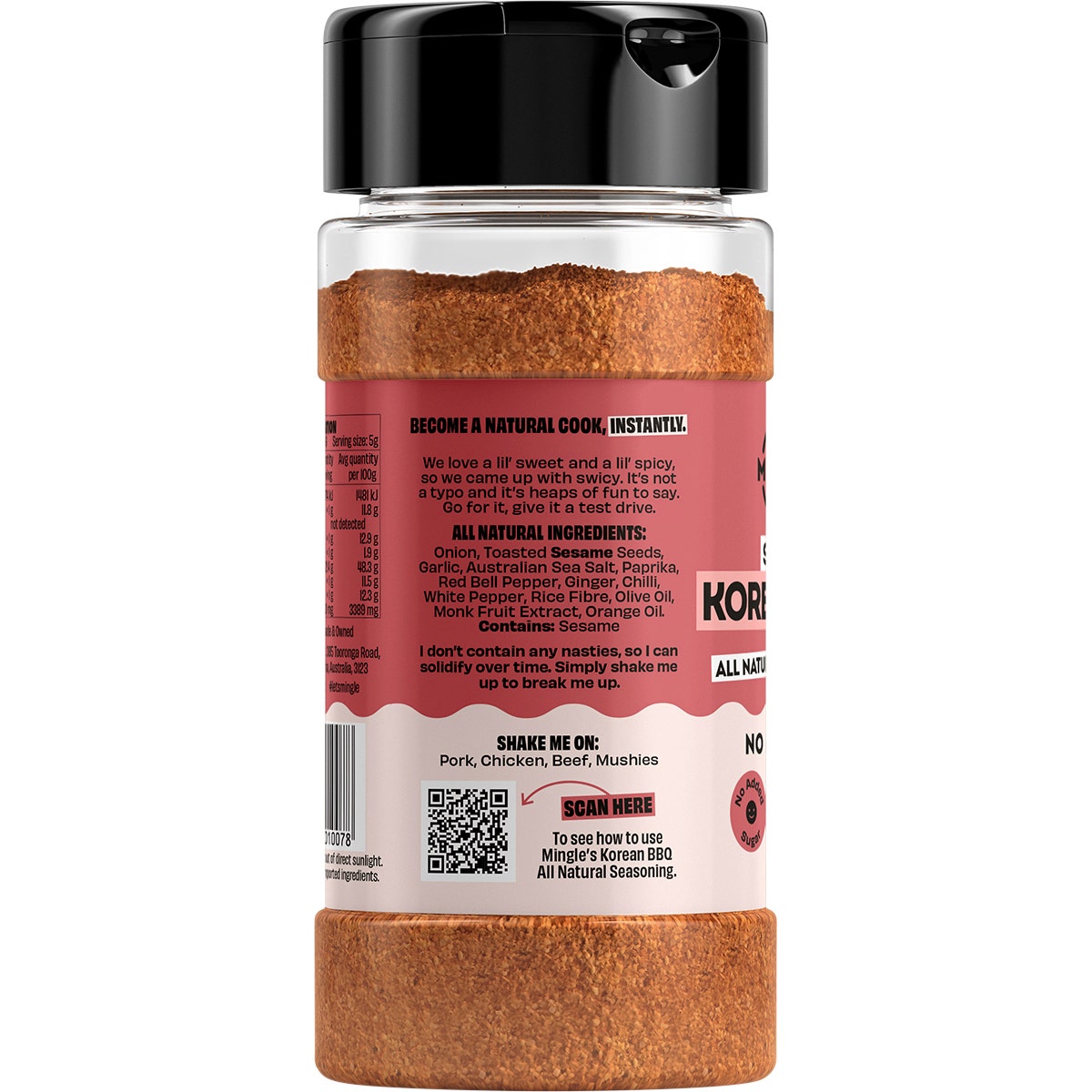 Mingle Korean BBQ All Natural Seasoning 130g