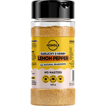 Mingle Lemon Pepper All Natural Seasoning 130g