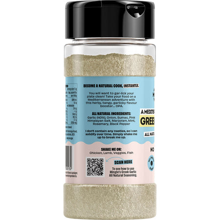 Mingle Greek Garlic All Natural Seasoning 120g
