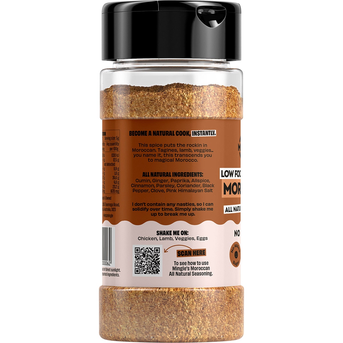 Mingle Moroccan All Natural Seasoning 110g