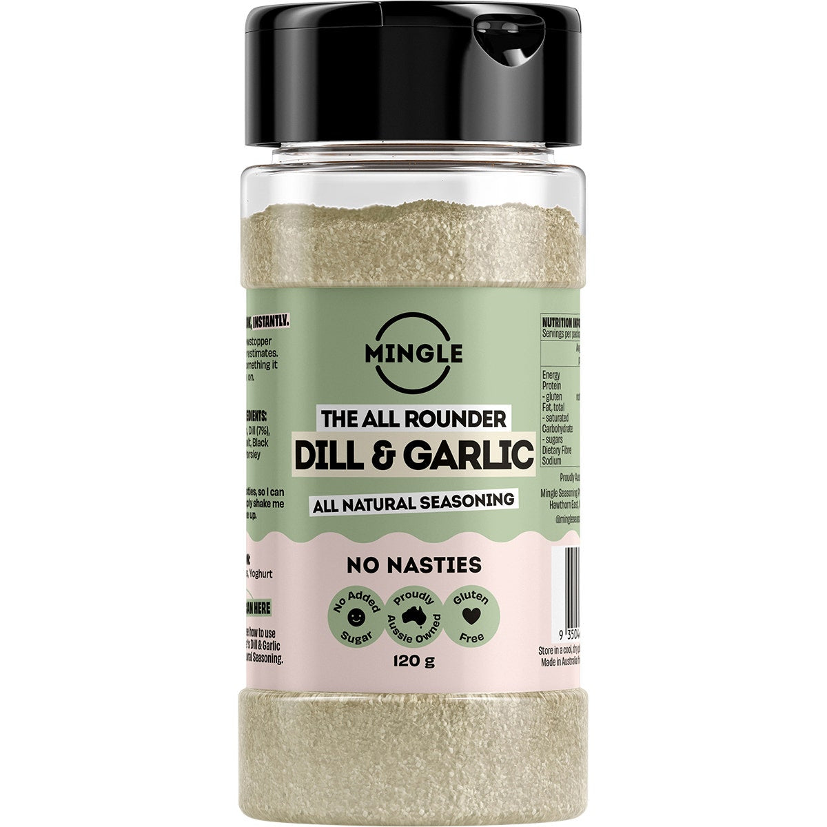 Mingle Dill & Garlic All Natural Seasoning 120g