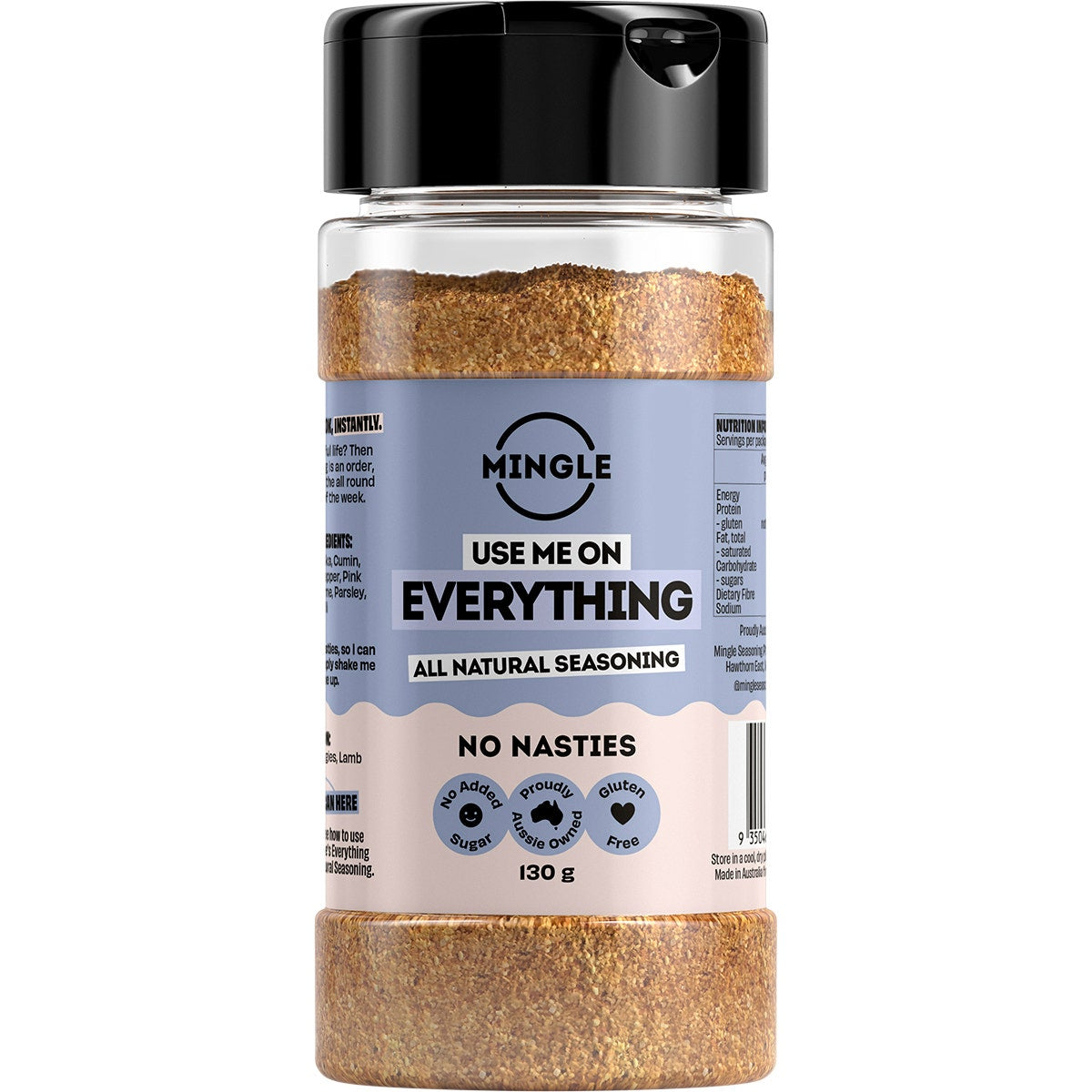 Mingle Use Me On Everything All Natural Seasoning 130g