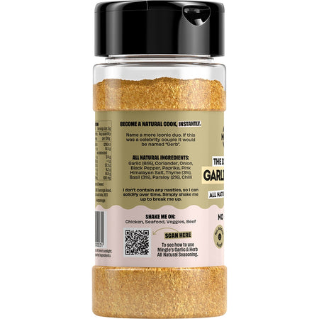 Mingle Garlic & Herb All Natural Seasoning 130g
