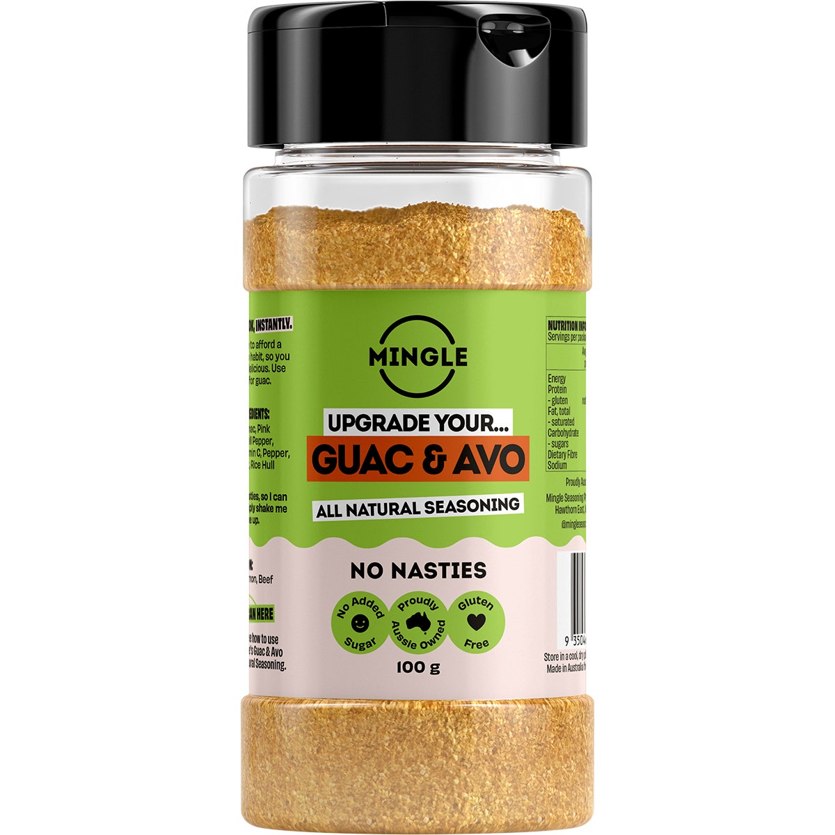 Mingle Guac & Avo All Natural Seasoning 100g