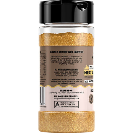 Mingle Meat All Rounder All Natural Seasoned Salt 140g