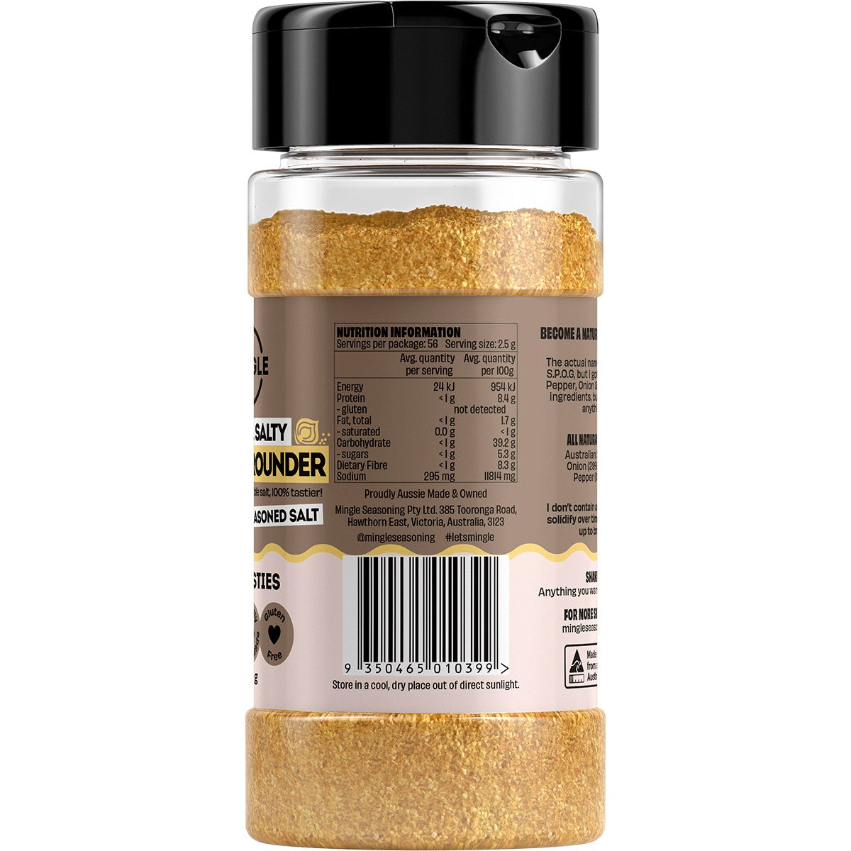 Mingle Meat All Rounder All Natural Seasoned Salt 140g