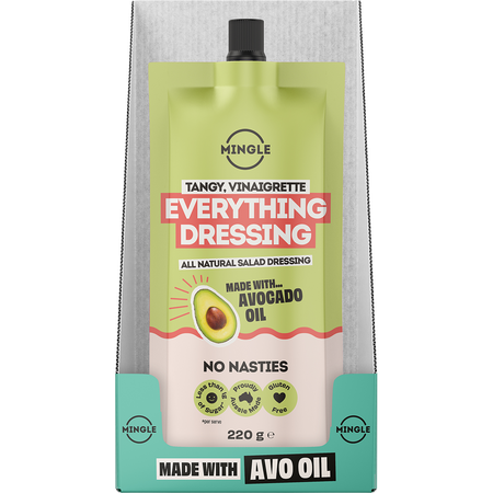 Mingle Everything All Natural Salad Dressing 220g x 8 Pack