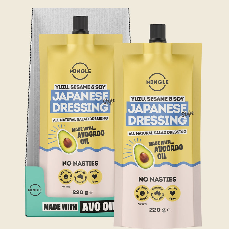 Mingle Japanese Style All Natural Salad Dressing 8x220g