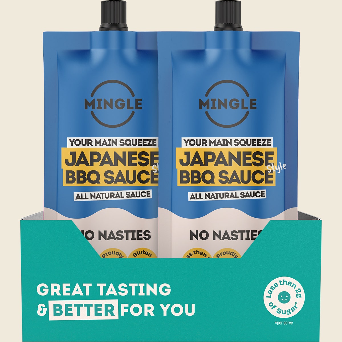Mingle Japanese BBQ All Natural Sauce 10x250g