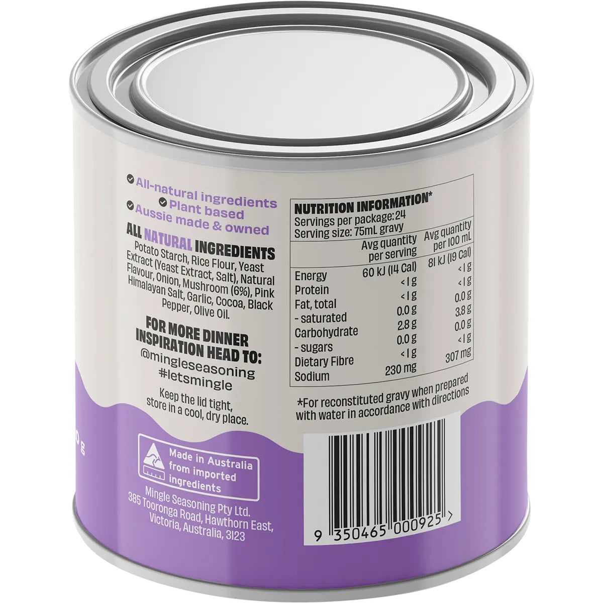 MINGLE Gravy Mushroom Umami 6x120g
