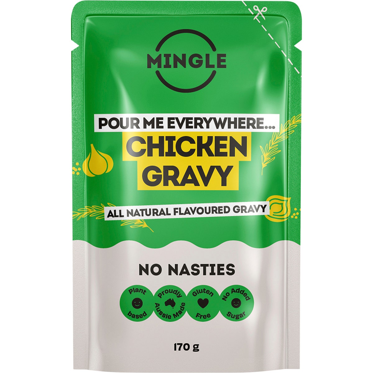 Mingle Chicken All Natural Flavoured Gravy 8x170g