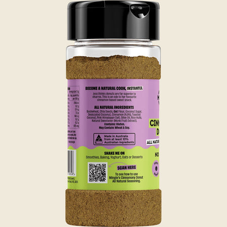 Mingle Jess' Cinnamony Donut All Natural Sweet Topper 130g