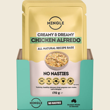 Mingle Chicken Alfredo All Natural Recipe Base 8x170g